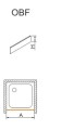 Obudowa frontowa do brodzika Sanplast Free Line OBF 100 cm, kolor biały 625-403-0330-01-000