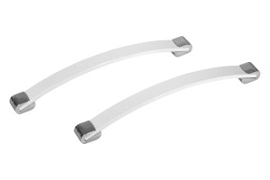 Besco FLEX WHITE uchwyt wannowy chrom/biały FLEX-W