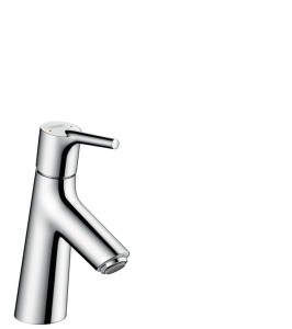 Hansgrohe Talis S 80 bateria umywalkowa z kompletem odpływowym Push-Open, chrom 72011000