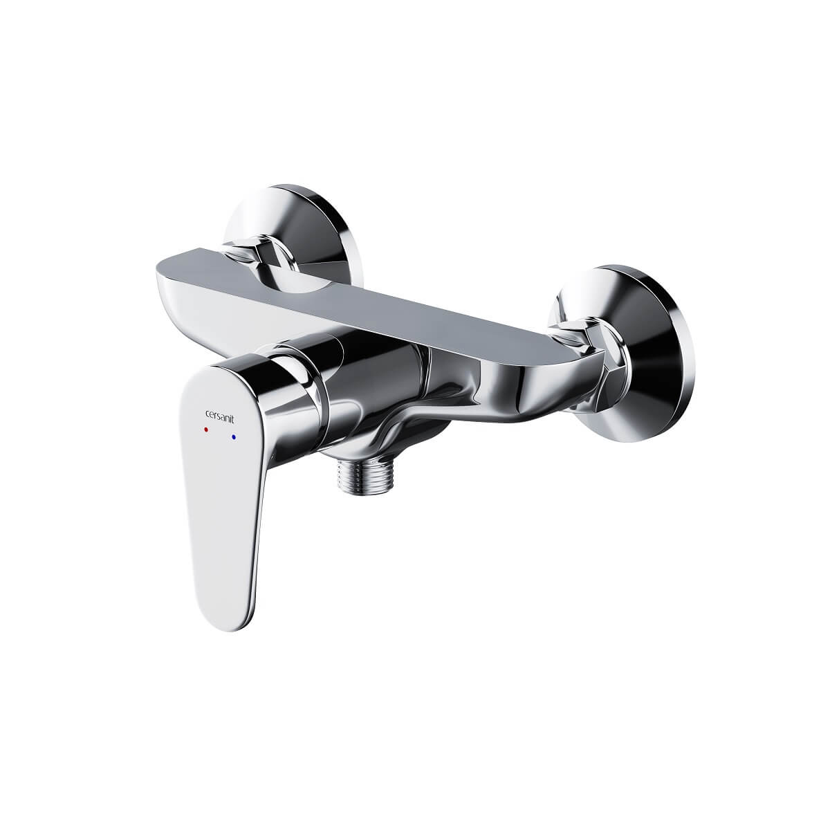 Cersanit Libra bateria natryskowa ścienna chrom S951-407