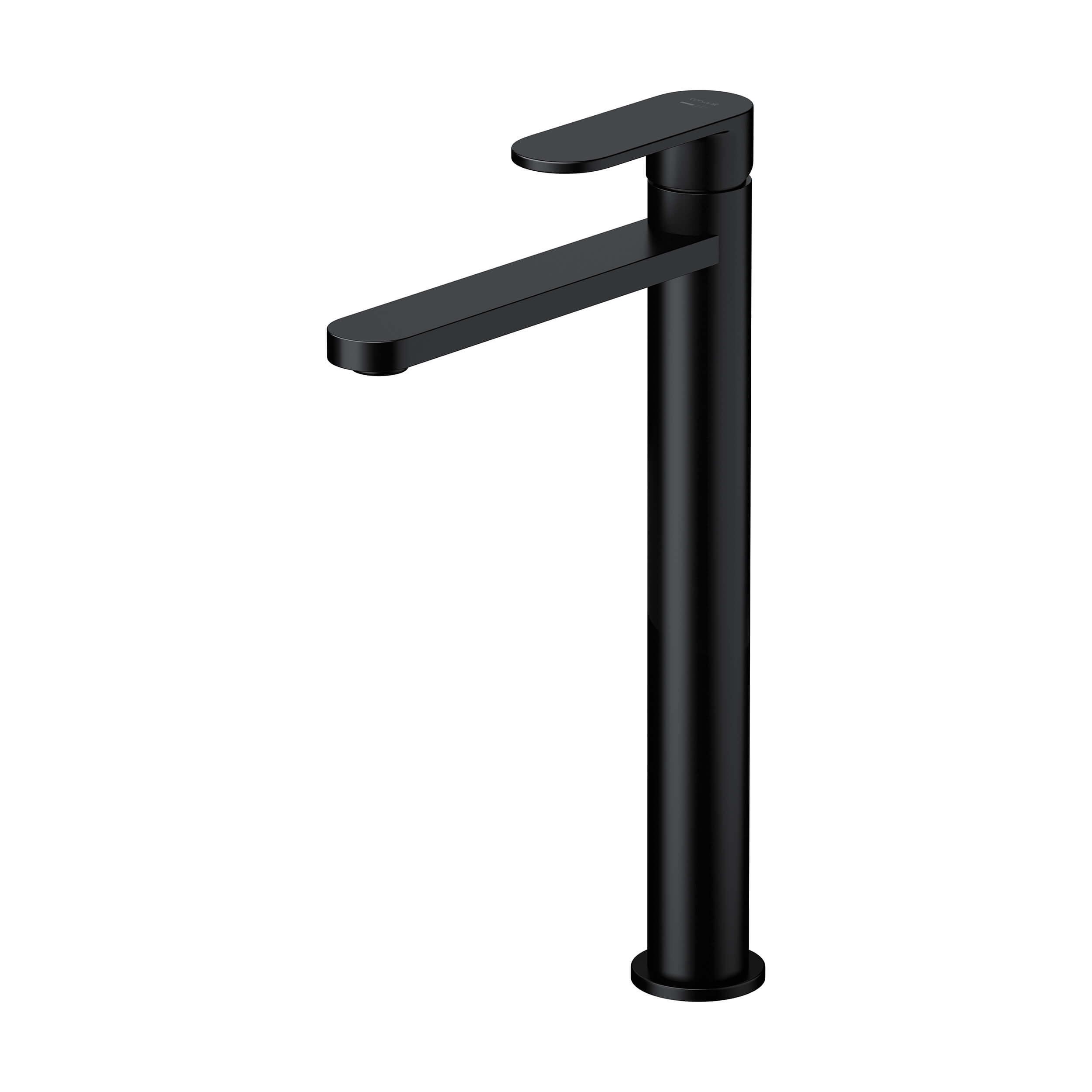 Cersanit Luna bateria umywalkowa sztorcowa wysoka czarna S1057-005