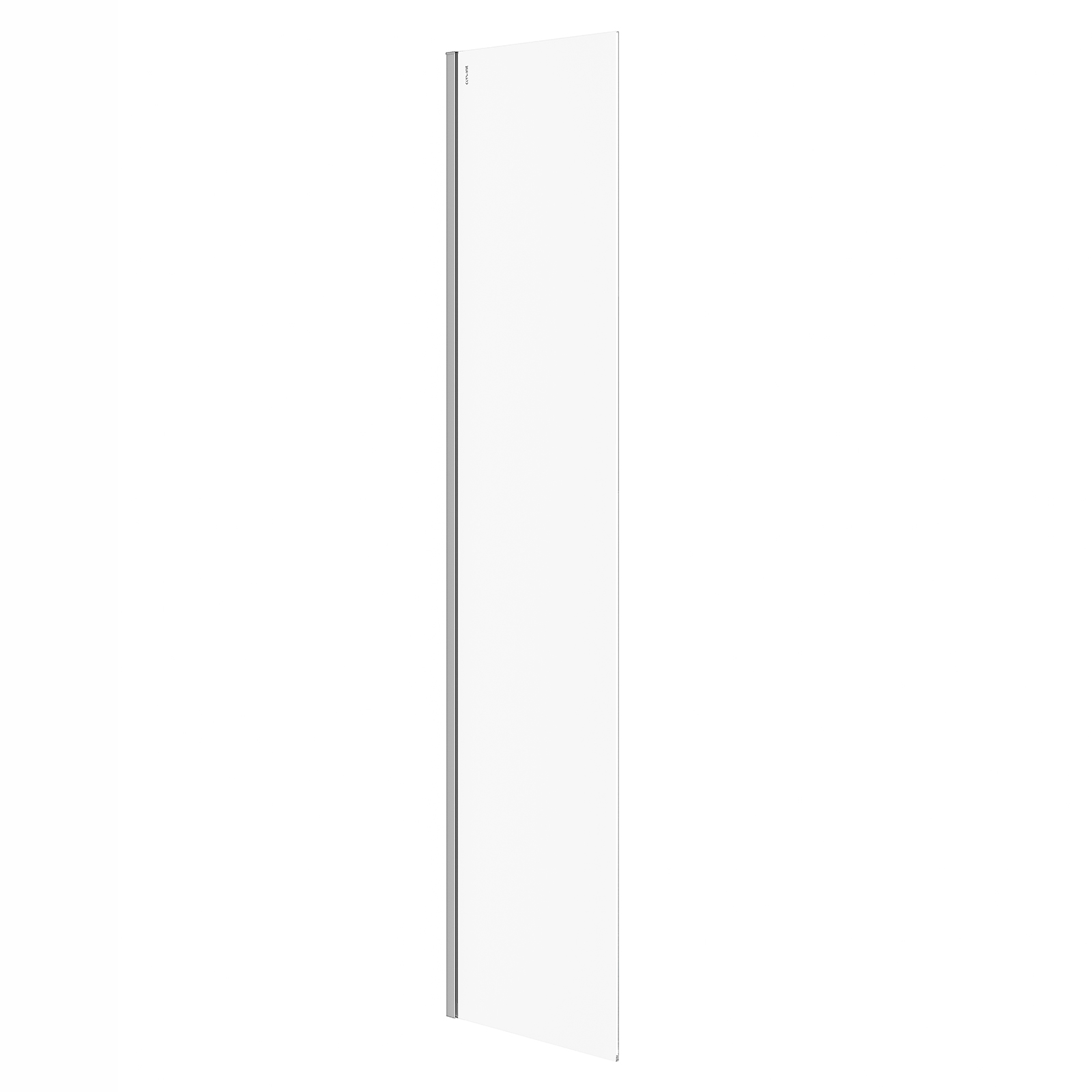 Cersanit Mille ścianka stała kabiny prysznicowej walk-in - (50x200) chrom S161-014